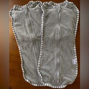 Comfy Cubs zip up small baby swaddle